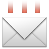 Incoming Envelope Emoji (Apple/iOS Version)