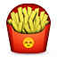 French Fries - iPhone, Android, Twitter, & Facebook Emojis