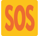 Squared Sos Emoji Icon