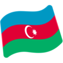 Flag For Azerbaijan Emoji Icon