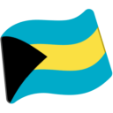 Flag For Bahamas Emoji Icon