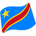 Flag For Congo - Kinshasa Emoji Icon
