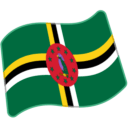 Flag For Dominica Emoji Icon
