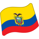 Flag For Ecuador Emoji Icon