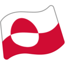 Flag For Greenland Emoji Icon