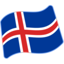 Flag For Iceland Emoji Icon