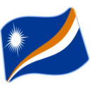 Flag For Marshall Islands Emoji Icon