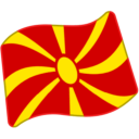 Flag For Macedonia Emoji Icon
