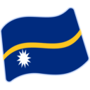 Flag For Nauru Emoji Icon