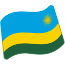 Flag For Rwanda Emoji Icon