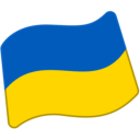Flag For Ukraine Emoji Icon