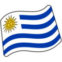 Flag For Uruguay Emoji Icon