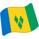 Flag For St. Vincent & Grenadines Emoji Icon