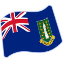 Flag For British Virgin Islands Emoji Icon