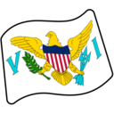 Flag For U.S. Virgin Islands Emoji Icon