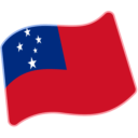 Flag For Samoa Emoji Icon
