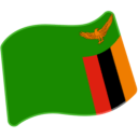Flag For Zambia Emoji Icon