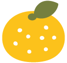 Tangerine Emoji Icon