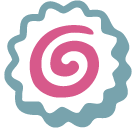 Fish Cake With Swirl Design Emoji Icon