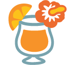 Tropical Drink Emoji - Hangouts / Android Version