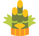 Pine Decoration Emoji Icon