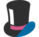 Top Hat Emoji Icon
