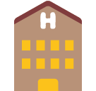 Hotel Emoji Icon