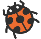 Lady Beetle Emoji Icon