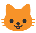 Cat Face Emoji Icon