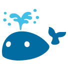 Spouting Whale Emoji Icon