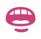 Mouth Emoji Icon