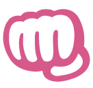Fisted Hand Sign Emoji - Hangouts / Android Version