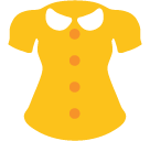 Womans Clothes Emoji Icon