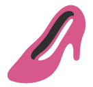 High-heeled Shoe Emoji - Hangouts / Android Version