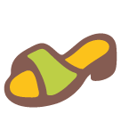 Womans Sandal Emoji Icon