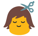 Haircut Emoji Icon