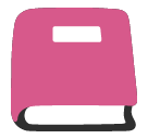 Closed Book Emoji Icon