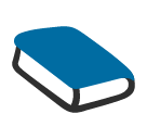Blue Book Emoji Icon