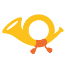 Postal Horn Emoji - Hangouts / Android Version