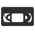 Videocassette Emoji Icon