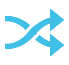 Twisted Rightwards Arrows Emoji - Hangouts / Android Version