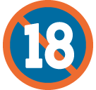 No One Under Eighteen Symbol Emoji Icon