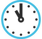 Clock Face Eleven Oclock Emoji Icon