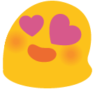 Smiling Face With Heart-shaped Eyes Emoji Icon