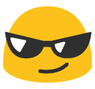 Smiling Face With Sunglasses Emoji Icon