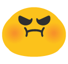 Pouting Face Emoji - Hangouts / Android Version