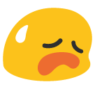 Disappointed But Relieved Face Emoji - Hangouts / Android Version