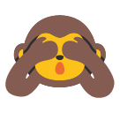See-no-evil Monkey Emoji Icon