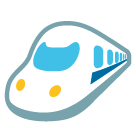 High-speed Train Emoji Icon