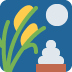 Moon Viewing Ceremony Emoji (Twitter Version)
